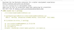 【element-ui】vue + elementUI，在watch中监听form表单中的某个字段，弹出警告。