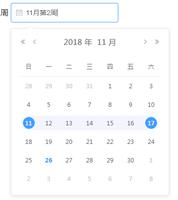 【element-ui】element ui的DatePicker，在type=&quot;week&quot;时，format的格式能设置为第几月第几周吗？