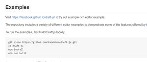 【Web前端问题】Facebook最近开源一个富文本编辑器组件draft-js，大家有用过吗？