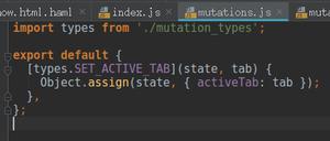 【Web前端问题】mutations.js 的 export default 中以中括号开头的函数样式的代码是什么意思？