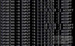 Shell脚本实现防止国外ip访问服务器