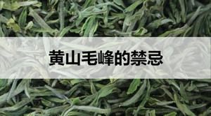 黄山毛峰的禁忌有哪些？