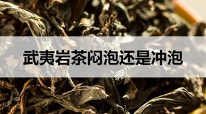 武夷岩茶闷泡还是冲泡？