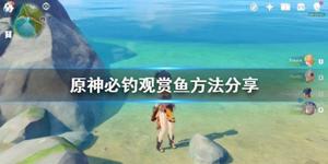 《原神》观赏鱼怎么钓？必钓观赏鱼方法分享