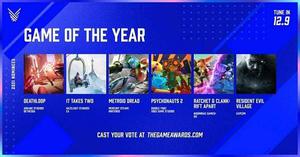 TGA年度最佳游戏提名有哪些
