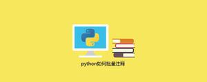 python如何批量注释