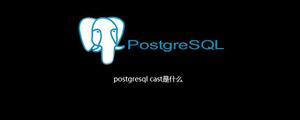 postgresqlcast是什么
