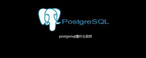 <span style='color:red;'>postgresql是什么</span>软件