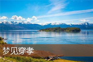 做梦梦到穿孝预示着什么？-周公解梦