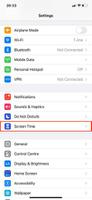 如何在iPhone 12上关闭屏幕时间？