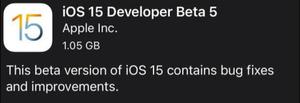 如何升级到iOS15.0 beta5？iOS15.0 beta5升级教程