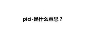 抖音Pici-什么意思  热梗Pici-的来源以及含义