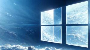 Windows12新画面展示 由ai工具预测生成的