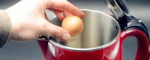 电水壶能煮熟鸡蛋么