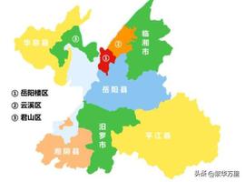岳阳市有几个区和县，岳阳市9个区县格局是如何形成的？