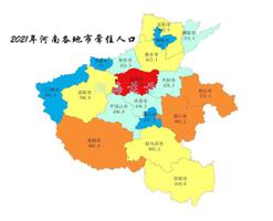 <span style='color:red;'>河南各市人口</span>排名变化（河南省人口分布情况）