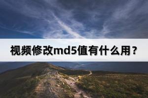 视频md5是什么意思呢（视频MD5值的修改方法）