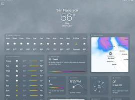 iPadOS16新增天气App，iPadOS16正式版今日发布