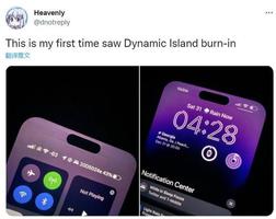 iPhone 14 Pro Max灵动岛出现“烧屏”现象，烧刘海了！