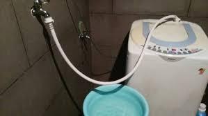 洗衣机进水管怎么安装