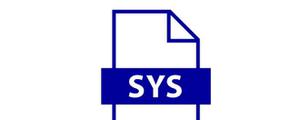 .sys是什么类型文件?