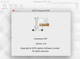 PDF文件压缩工具Compress PDF for mac如何减小PDF文件的大小