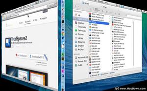 想轻松自如的管理苹果电脑桌面？那就试试Mac网格式桌面管理软件TotalSpaces2！
