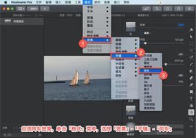 Pixelmator Pro?教程「124」，如何在 Pixelmator Pro?中应用风车效果？