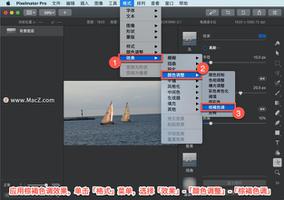 Pixelmator Pro?教程「119」，如何在 Pixelmator Pro?中应用棕褐色调效果？