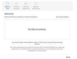 如何使用 iCloud.com 恢复最近删除的文件？