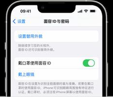 如何在佩戴口罩时通过面容 ID 解锁 iPhone 14？