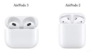 airpods二三代的外观区别 （AirPods 3 和 AirPods 2购买建议）