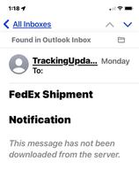 修复iPhone和iPad“此邮件尚未从服务器下载”错误