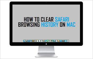 苹果笔记本快速清除Safari浏览器历史记录