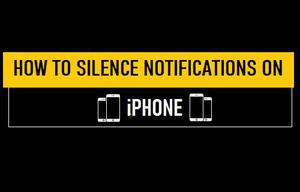 如何在iPhone上静音通知，苹果提醒事项启用静音