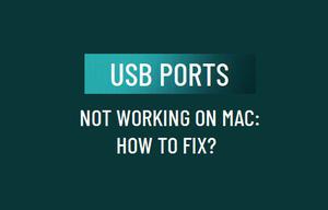 USB端口在Mac电脑上不工作如何修复？