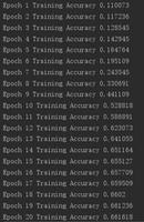 基于tensorflow对MNIST中的手写数字进行分类，但是对训练集与测试集的像素归一化后，训练时打印显示训练集的准确地极其低！这是为什么？