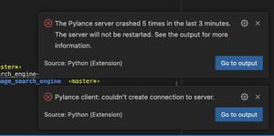 为什么最近 vscode 的 Pylance 插件非常的不稳定？