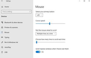 鼠标滚动太慢或太快？如何在Windows10中修复它