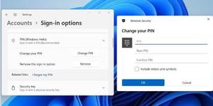 如何在Windows中更改帐户PIN，快速设置方法