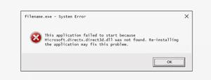 如何修复Microsoft.directx.direct3d.dll错误