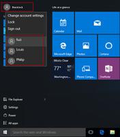 如何从登录屏幕切换Windows10中的用户